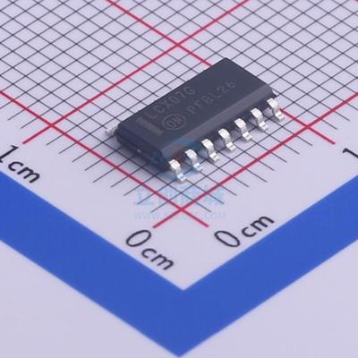 缓冲器/驱动器 MC74LCX07DR2G SOIC-14 ON 全新原装进口