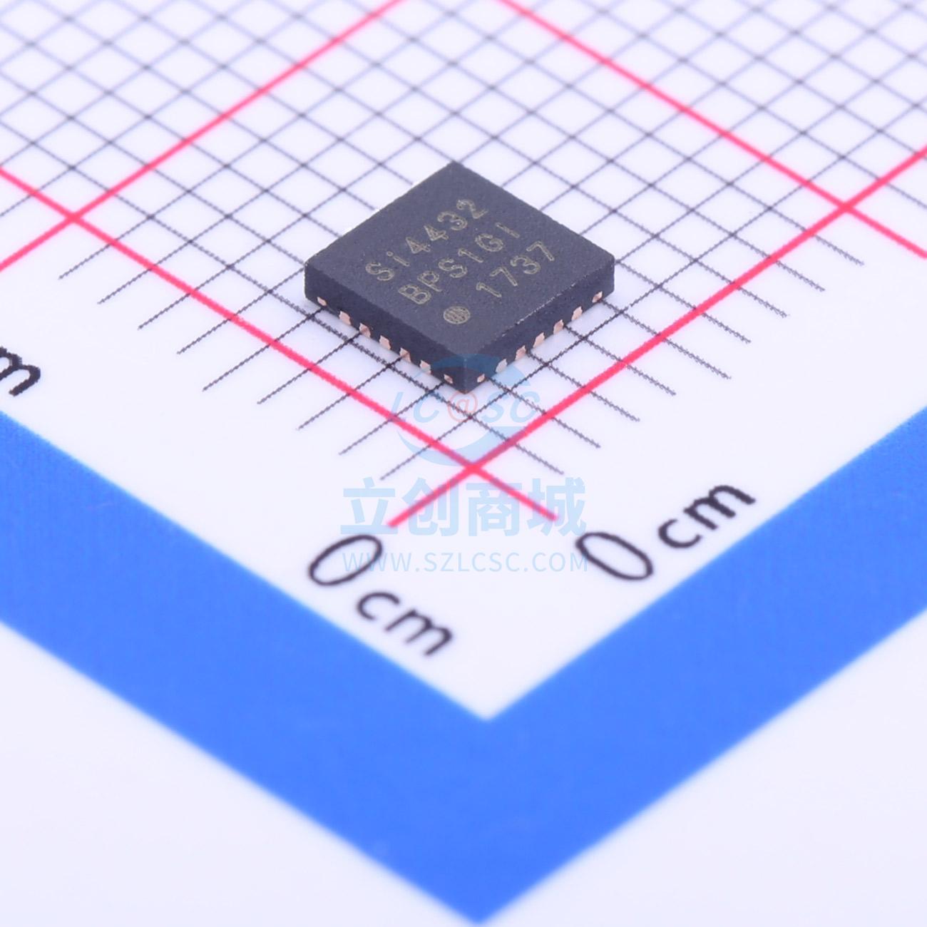 无线收发芯片 SI4432-B1-FM QFN-20_4x4x05P SILICON LABS(芯科)