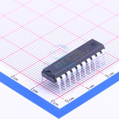 单片机(MCU/MPU/SOC) STC12C2052AD-35I-PDIP20 DIP-20 全新原装