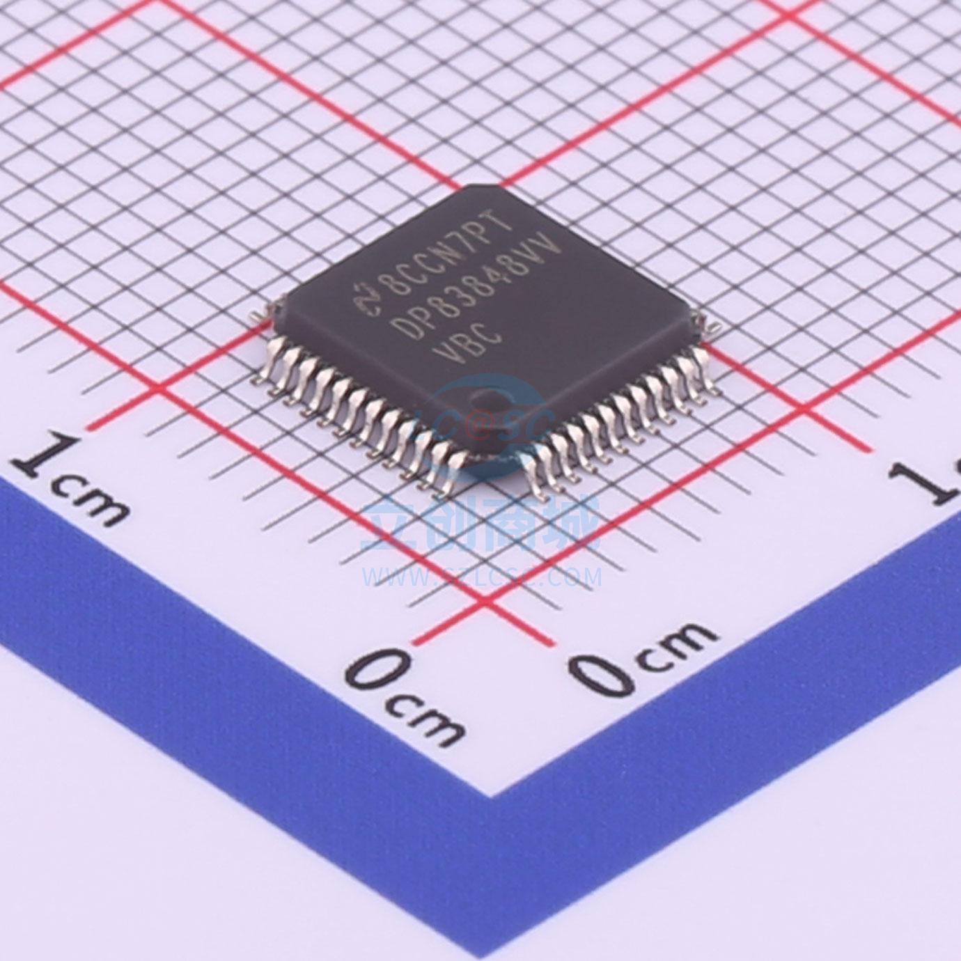 以太网芯片 DP83848CVVX/NOPB LQFP-48_7x7x05P TI 全新原装进口