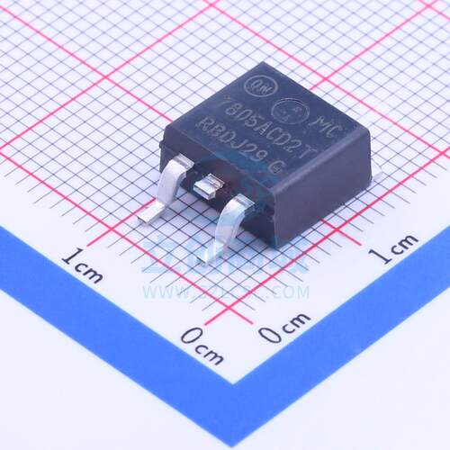线性稳压器(LDO) MC7805ACD2TG TO-263-2 ON 全新原装进口