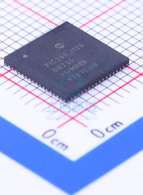 单片机(MCU/MPU/SOC) PIC24FJ128GB206-I/MR QFN-64_9x9x05P MIC