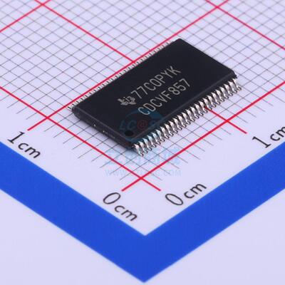 时钟发生器/频率合成器/PLL CDCVF857DGG TSSOP-48 TI 全新原装进