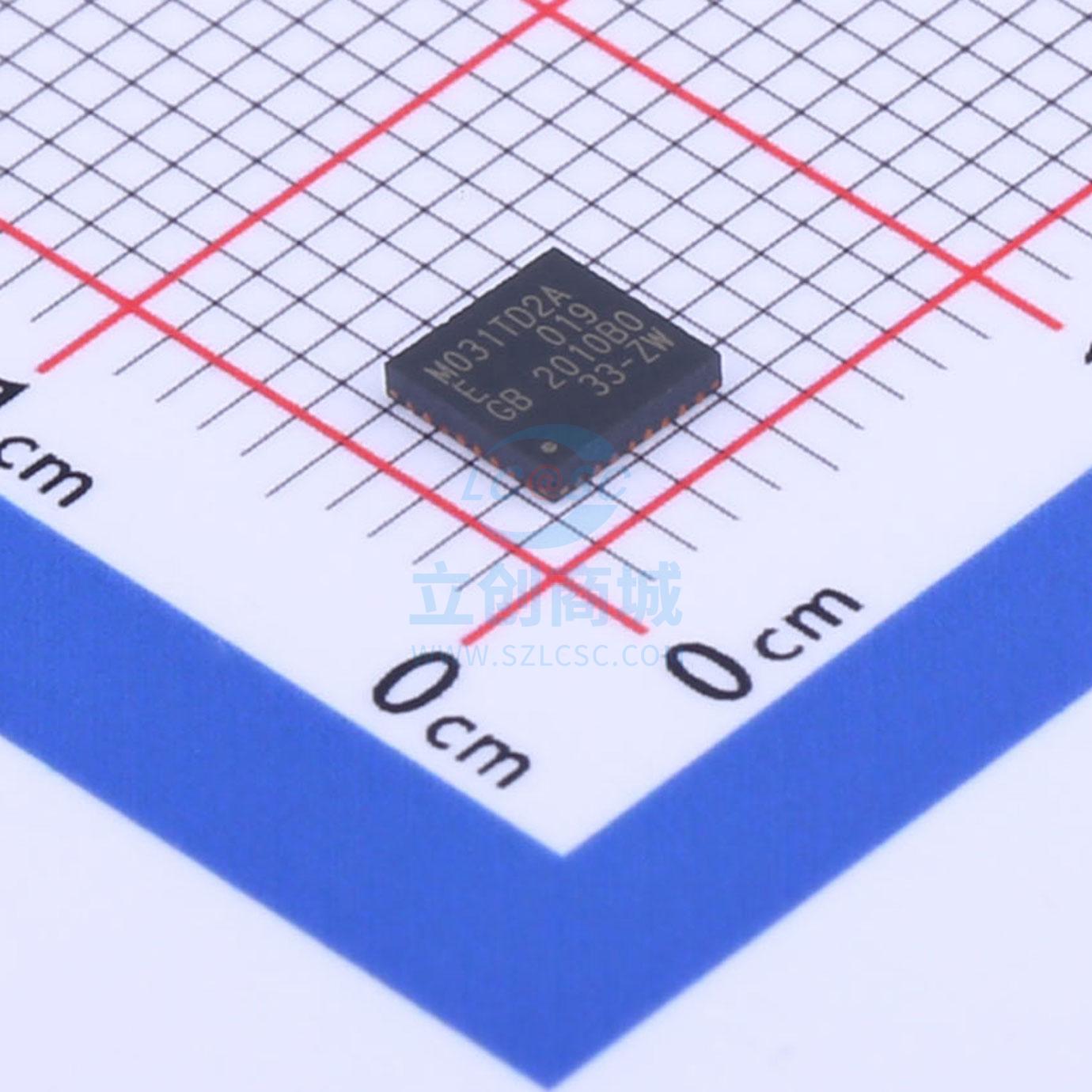 单片机(MCU/MPU/SOC) M031TD2AE QFN-33  全新原装进口