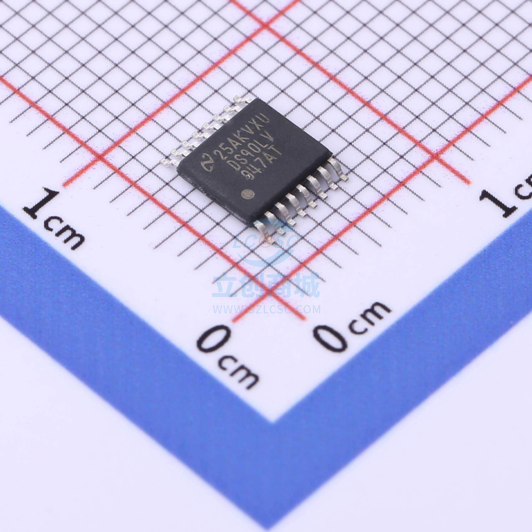 LVDS芯片 DS90LV047ATMTC/NOPB TSSOP-16 TI()