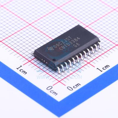 模拟开关/多路复用器 SN74CBTD3384DWR SOIC-24_300mil TI( 原装