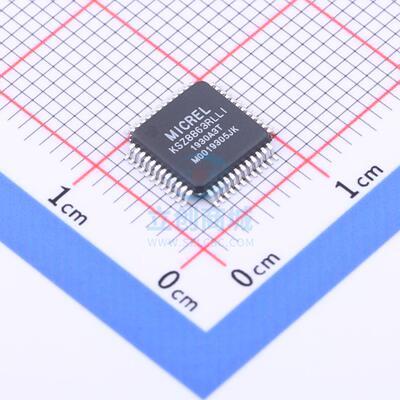 以太网芯片 KSZ8863RLLI LQFP-48 MICROCHIP(美国微芯)