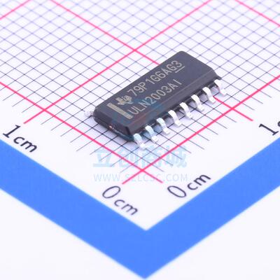 达林顿晶体管阵列 ULN2003AIDR SOIC-16_150mil TI 全新原装进口