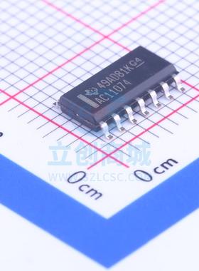 触发器 74AC11074DR SOIC-14_150mil TI 全新原装进口器)