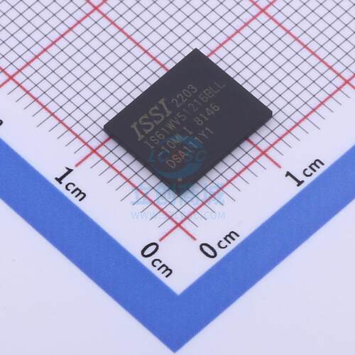 静态随机存取存储器(SRAM) IS61WV51216BLL-10MLI MiniBGA-48(9x1