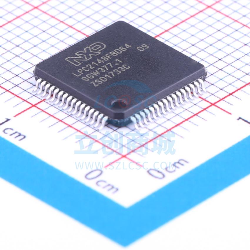 芯片IC LPC2148FBD64,151 LQFP-64_10x10x05P 全新原装进口
