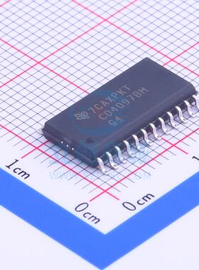 模拟开关/多路复用器 CD4097BM SOIC-24_300mil TI 全新原装进口