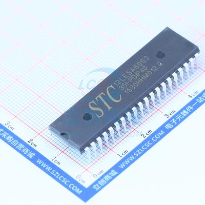 单片机(MCU/MPU/SOC) STC12LE5A60S2-35I-PDIP40 DIP-40 STC 全新