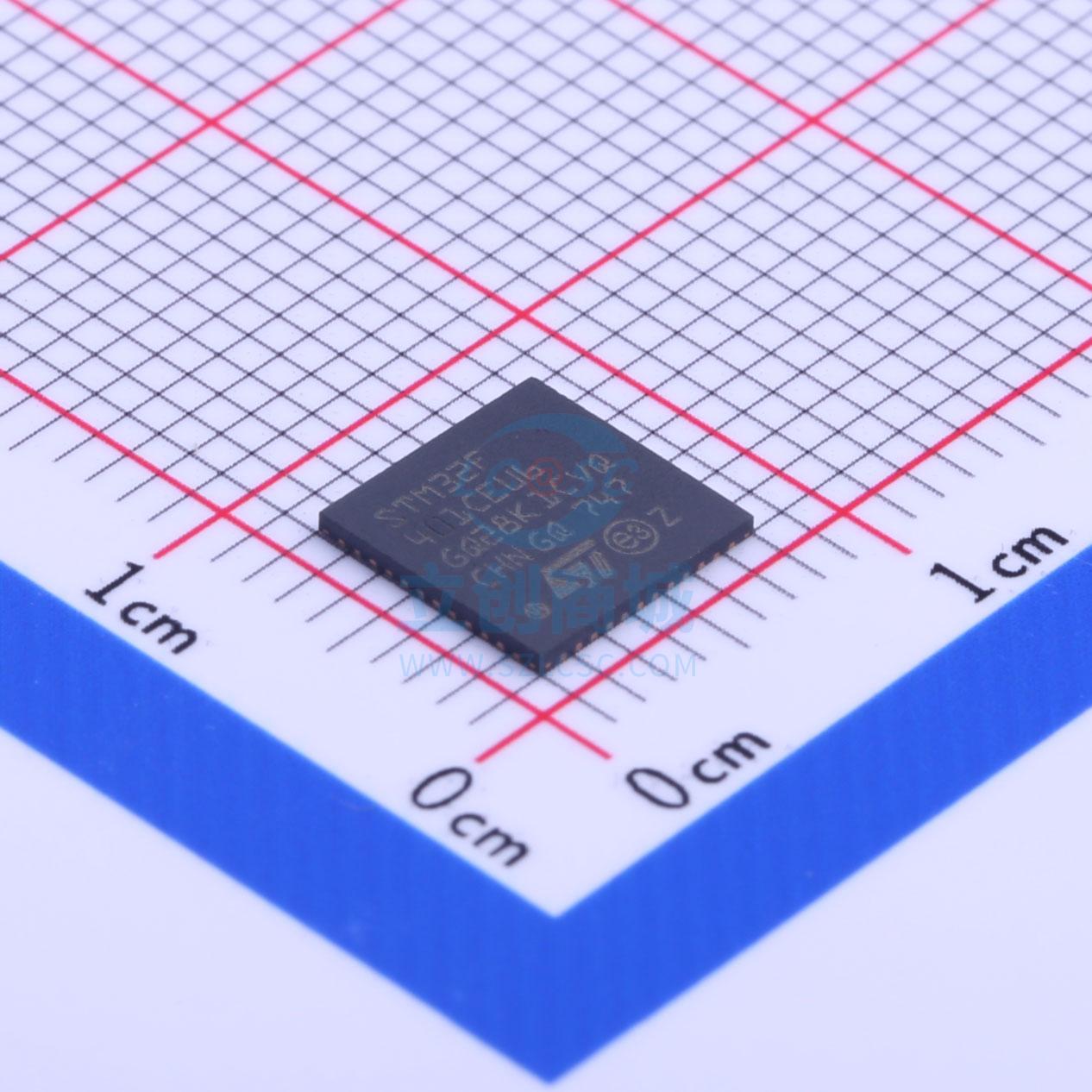 单片机(MCU/MPU/SOC) STM32F401CEU6 UFQFPN-48 ST 全新原装进口