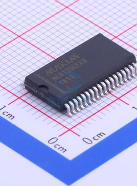 模数转换芯片ADC MAX125CEAX+D SSOP-36_300mil MAXIM 全新原装进