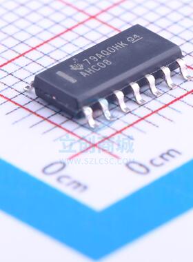 逻辑门 SN74AHC08DR SOIC-14 TI全新原装进口