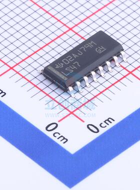 LED驱动 SN74LS47DR SOIC-16 TI 全新原装进口
