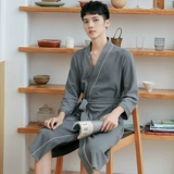 Летний банный халат, тонкое японское полотенце, большой размер