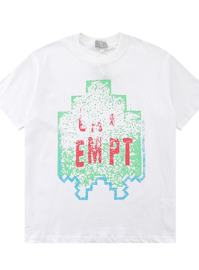 2021夏季CAVEMPT白色短袖二次元CAV EMPT CE男女情侣T恤宽松tee