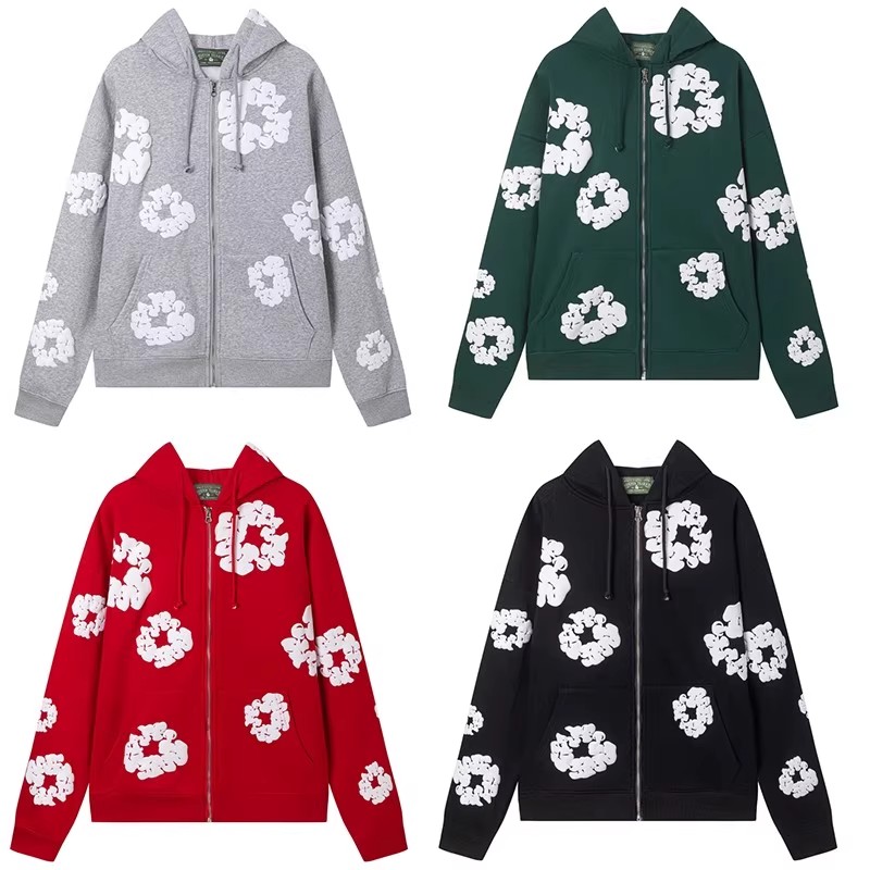 【推荐】DENIMTEARS拉链卫衣