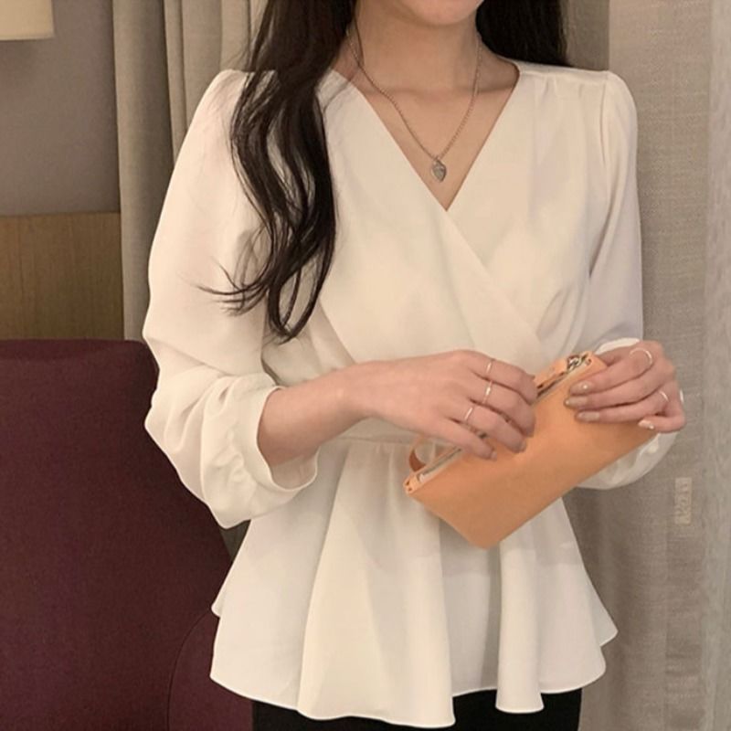 韩国chin气质收腰系带雪