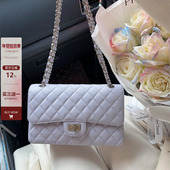 小香风鱼子酱包包真皮菱格链条包女秋冬新款 腋下包单肩斜挎小方包