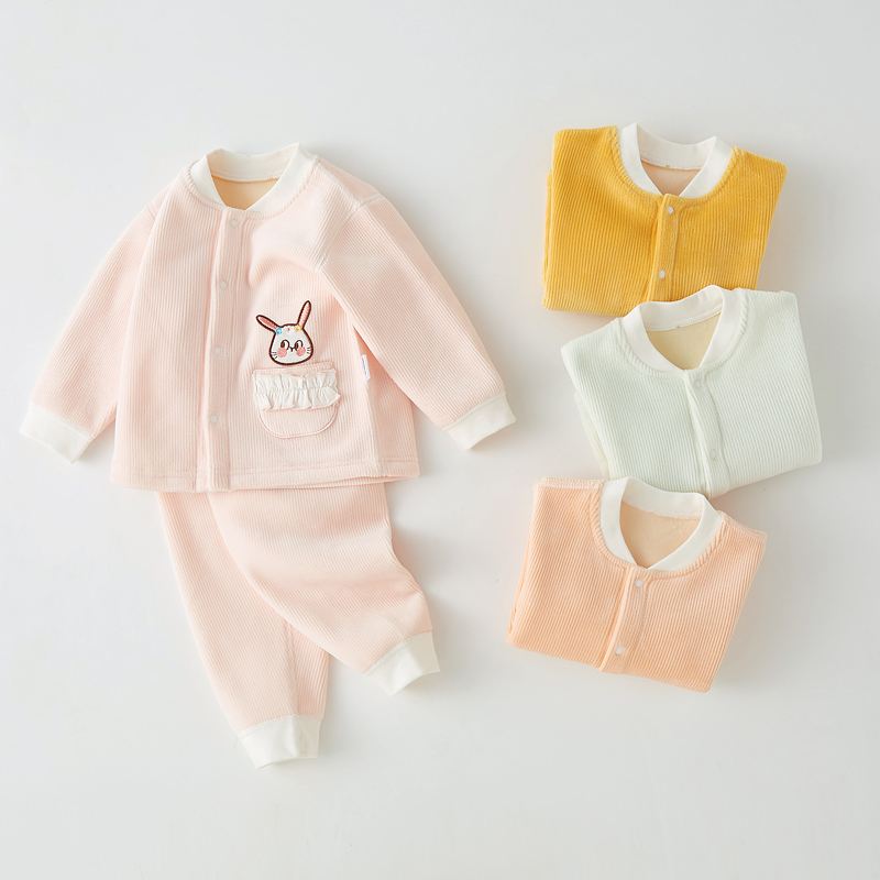 冬季保暖内衣加绒加厚秋衣套装