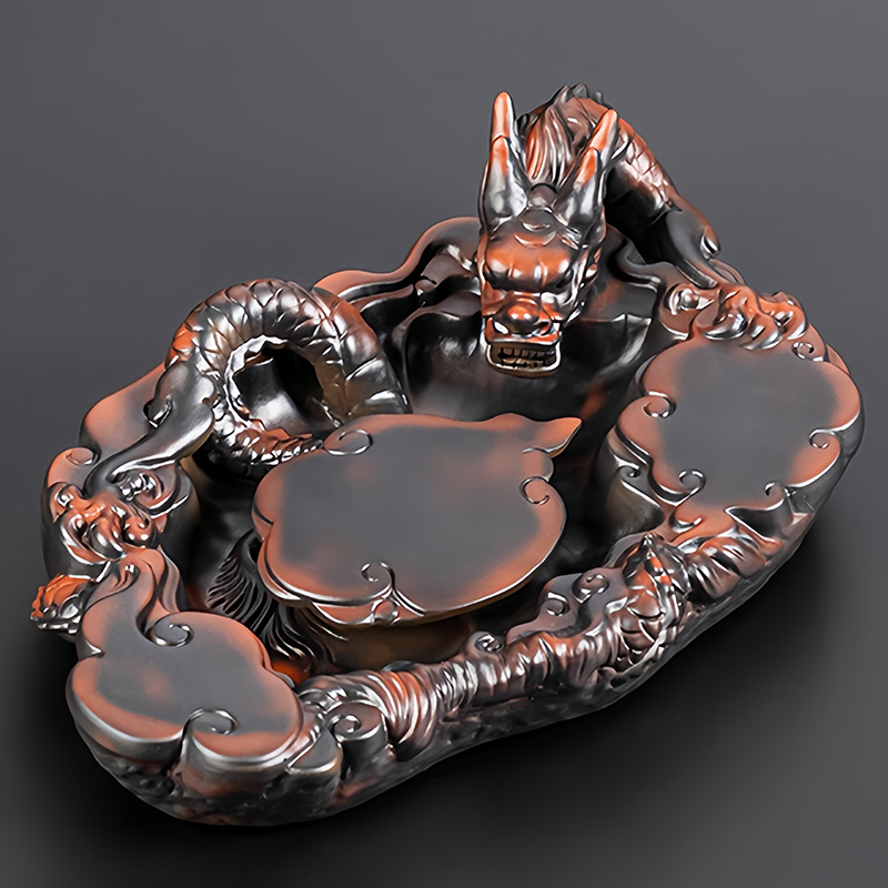 紫陶茶盘2025新款家用新中式禅意