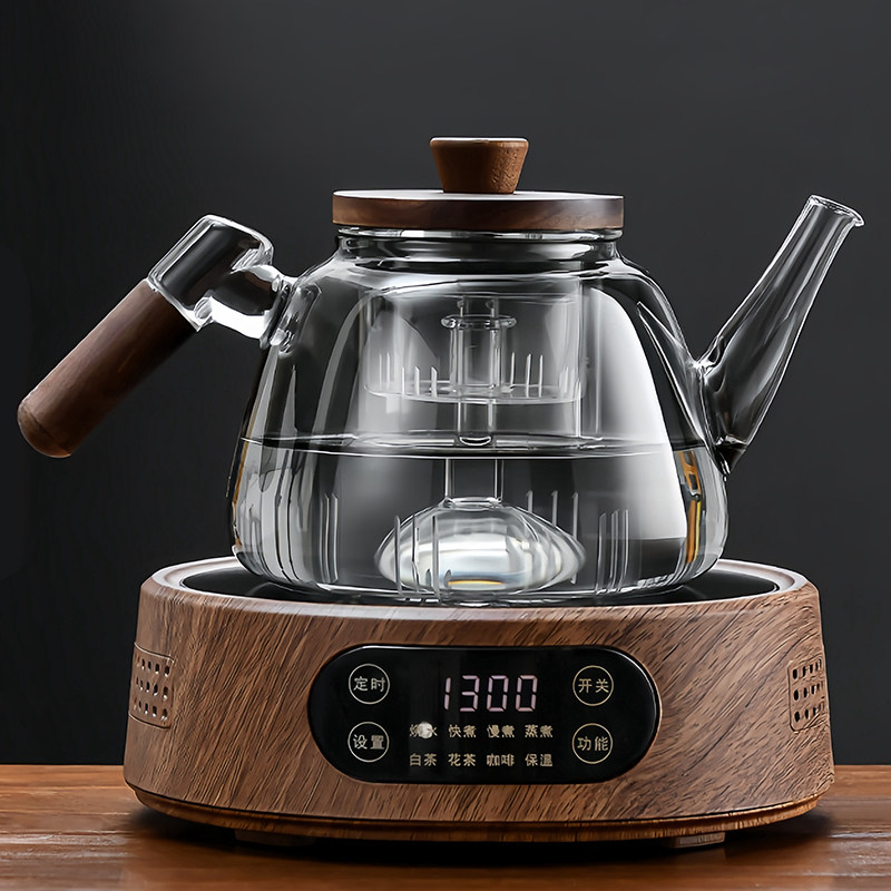 黑晶炉煮茶壶套组家用电泡茶炉煮茶器高端耐高温玻璃烧水壶2025新