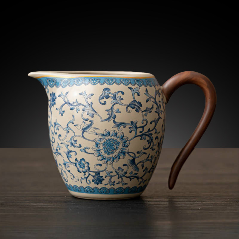 高颜值公道杯茶道公杯倒茶杯过滤图片