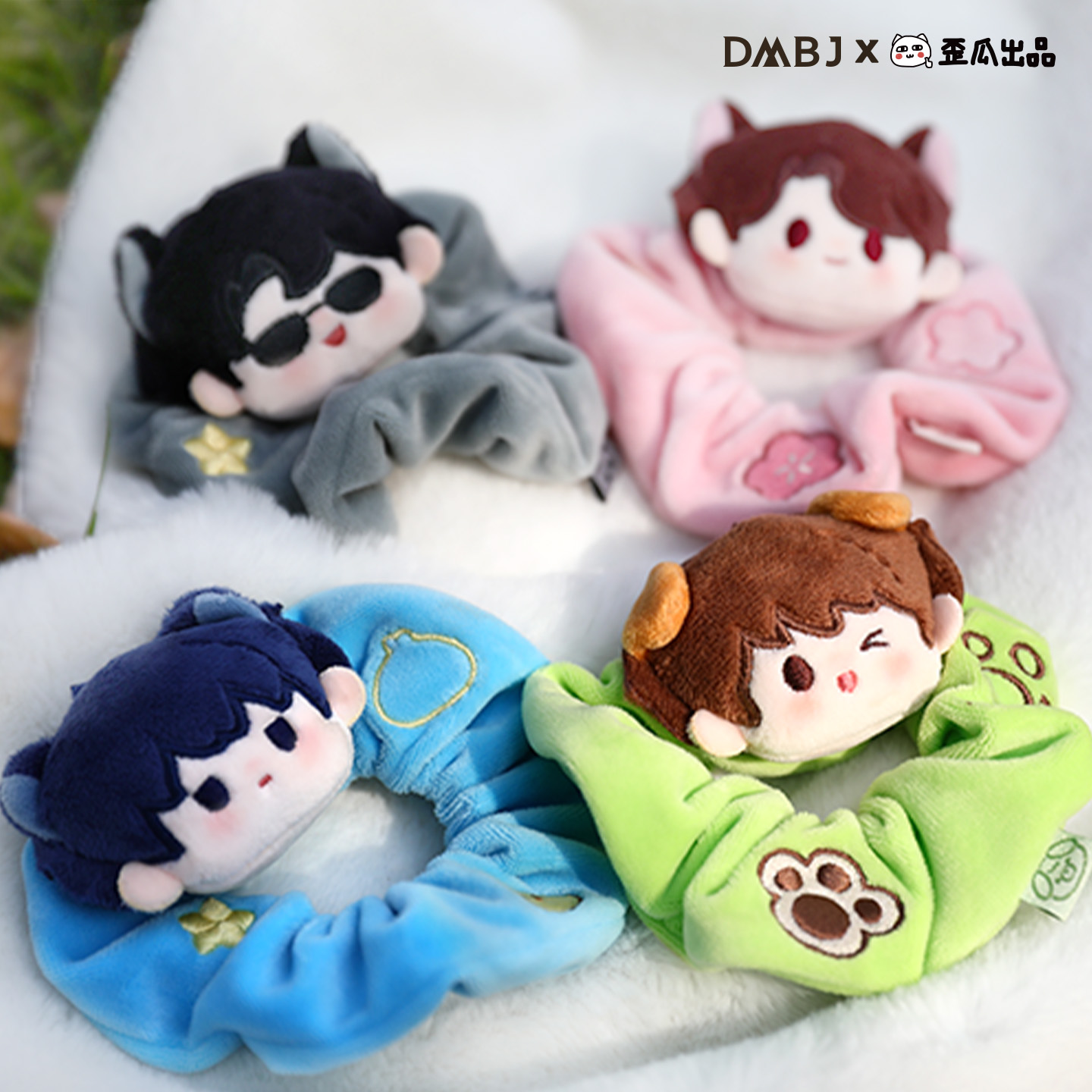 歪瓜出品盗墓笔记绒绒公仔发圈