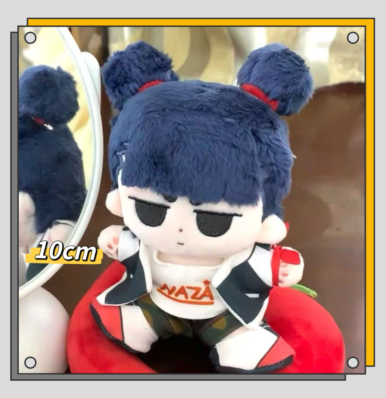 热门动漫属性罗小黑战记哪吒娃娃10cm二次元换装毛绒玩偶公仔礼物
