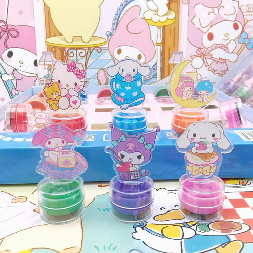 卡通印章奖励印章创意卡通亚克力儿童幼儿园多款式盖章印章儿童