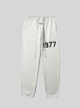 FOG复线ESSENTIALS1977直筒卫裤男款美式休闲加绒裤子男秋冬长裤