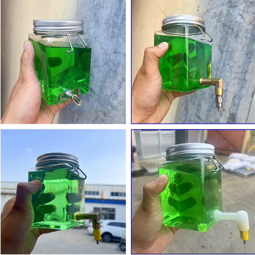 鹦鹉撞针饮水器鸟用水杯芦丁鸡