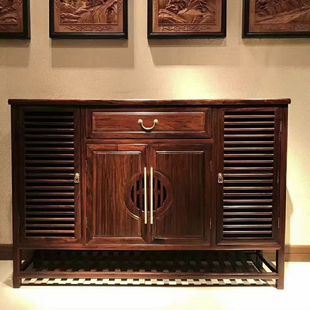 红木鞋柜东非酸枝刺猬紫檀储物柜花梨木餐边柜南美酸枝鞋柜隔厅柜