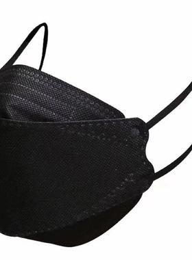 KF94一次性白色口罩成人立体鱼嘴型韩版KN95四层防护男女高颜值