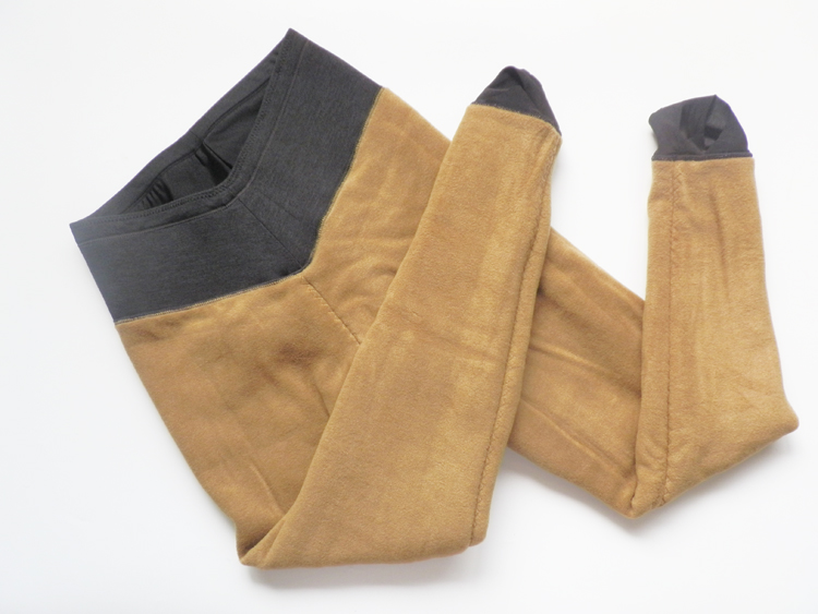 如锦驼绒丝袜光泽裤打底裤女外穿显瘦百搭踩脚裤子蚕蛹蛋白保暖裤