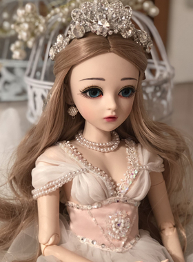 包邮多丽丝凯蒂娃娃改妆BJDSD换装18关节仿真女孩情人节礼物玩具