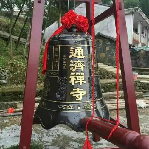 寺庙铁钟大铜钟铸铁景区钟道观钟