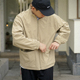 男装 REBIRTH2025年秋季 新款 夹克外套立领上衣拉链日系口袋男外衣