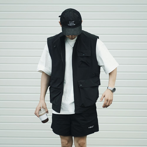 rebirth马甲多口袋户外机能