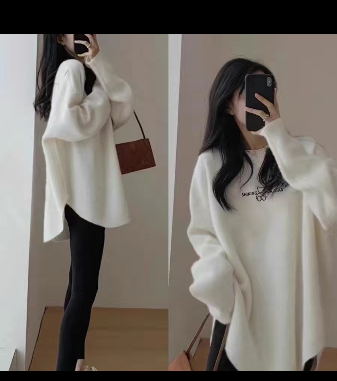 女装秋冬新款毛衣加厚高领长袖针织山套头衫时尚外搭外穿潮人