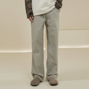 宽松通勤美拉德裤 简约cleanfit直筒长裤 子男秋 Octopusl美式 烦恼