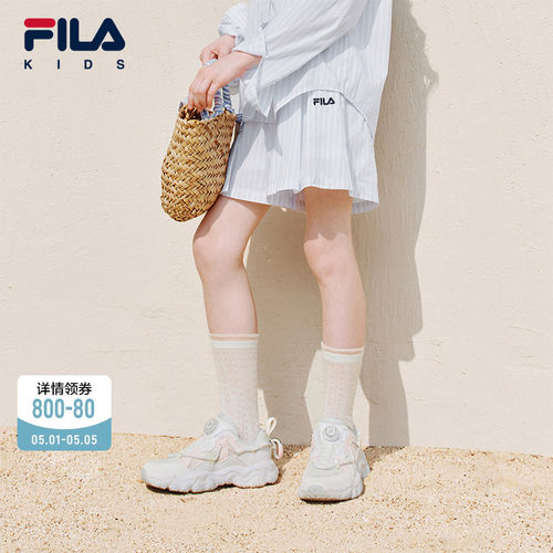 FILA斐乐女童梭织五分裤