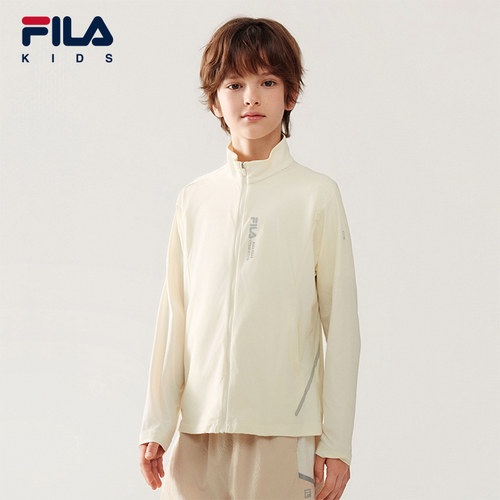 FILA斐乐男童针织长袖外套