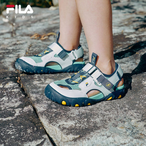 虎爪凉鞋|FILA斐乐儿童童鞋凉鞋夏季新款男女小童抗菌运动鞋子