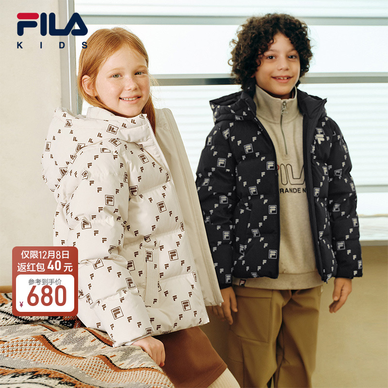 FILA斐乐中大童常规羽绒服