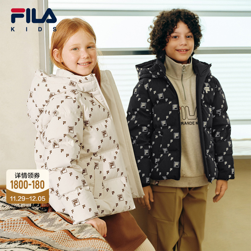 FILA斐乐中大童常规羽绒服