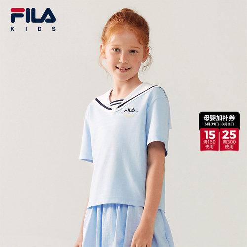 FILA斐乐儿童童装长T类